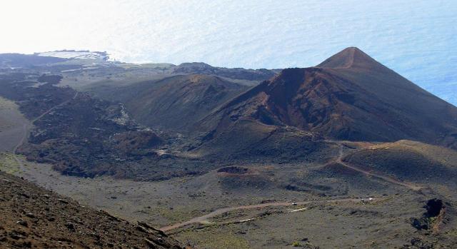 Se prorroga la aplicación del tipo 0 del IGIC para diversas actividades en la isla de La Palma. Imagend el volcán de La Palma